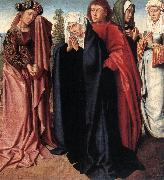 DAVID, Gerard, The Holy Women and St John at Golgotha dfv